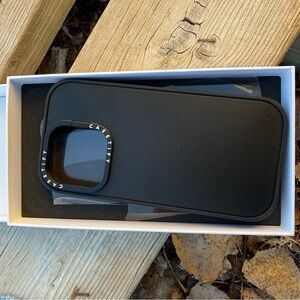 NWT Matte Black Casetify case for iPhone 15 pro